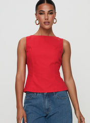 Lilitina Top Red