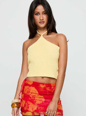 Runaway Baby Top Lemon