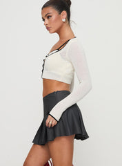 Little Bow Peep Mini Skirt Grey