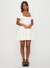 Forever More Mini Dress White